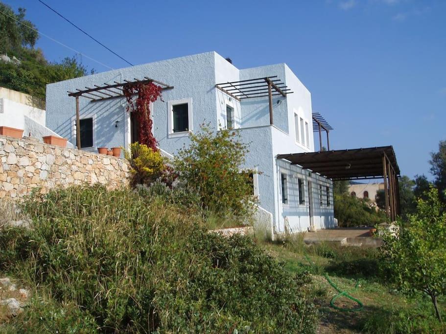 Villa With Breathtaking Views And Private Beach Agios Dimitrios  Zewnętrze zdjęcie