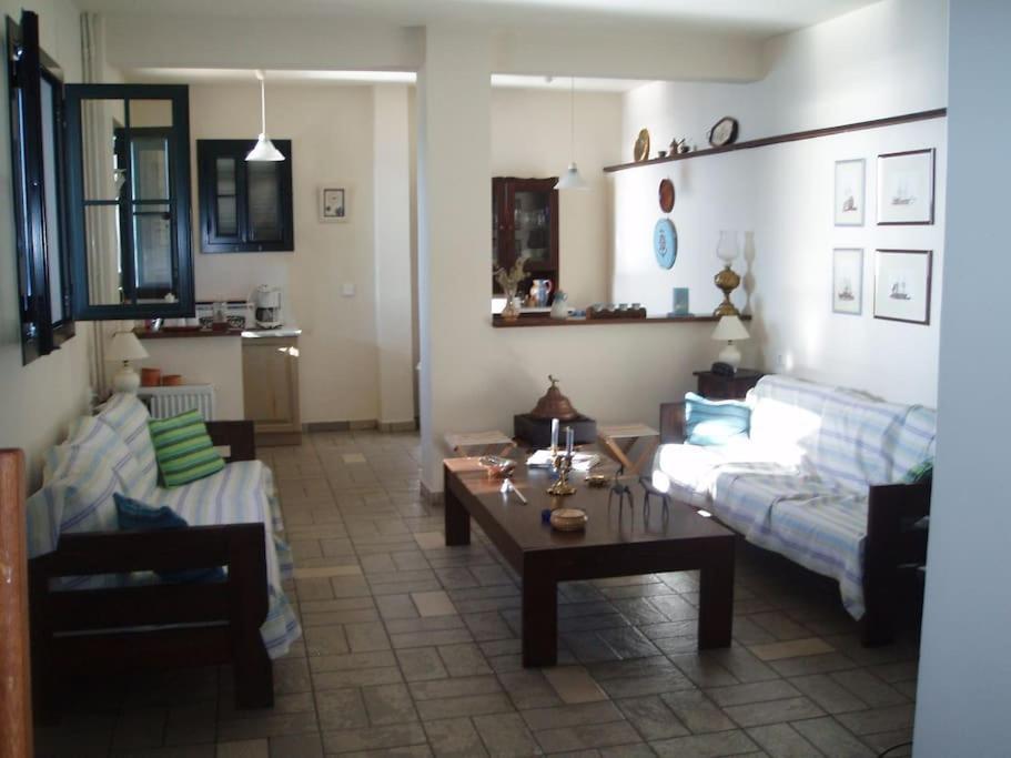 Villa With Breathtaking Views And Private Beach Agios Dimitrios  Zewnętrze zdjęcie