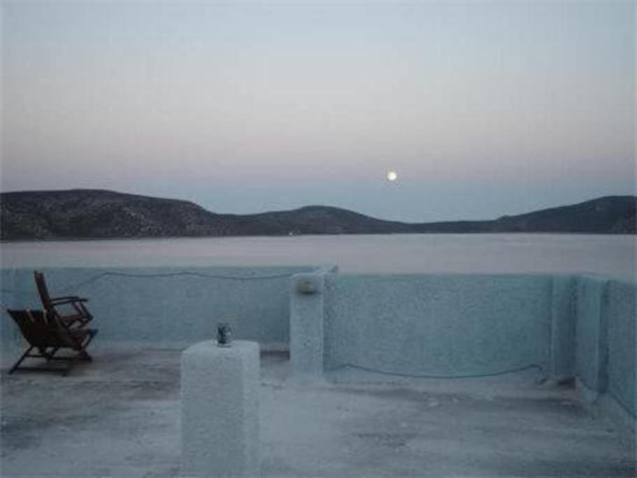 Villa With Breathtaking Views And Private Beach Agios Dimitrios  Zewnętrze zdjęcie